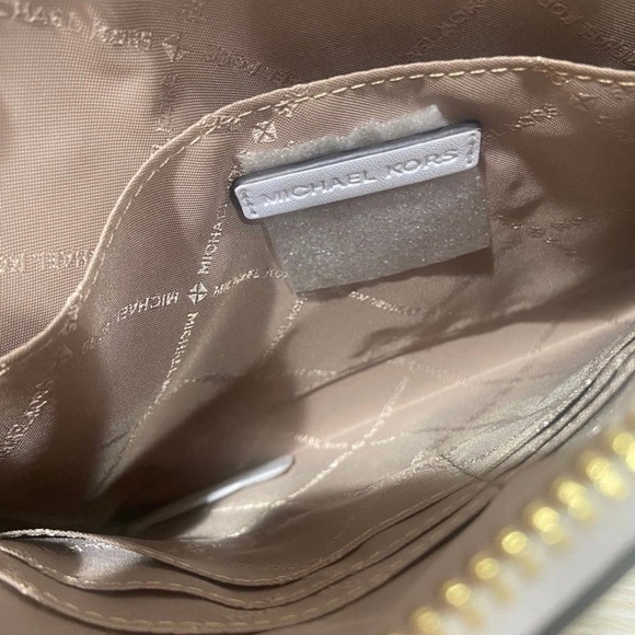 Michael kors XL zip clutch wristlet optic white multi Rainbow - Picture 6 of 8